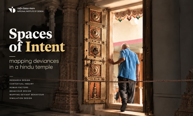 Spaces of Intent — mapping deviances in a Hindu temple